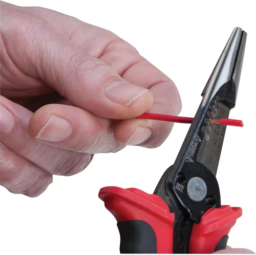 Miniatura 3 de Performance Tool W86505 - Herramienta eléctrica de múltiples cables de 8 pulgadas, corte, pela, engarza, gira y cizalla con facilidad