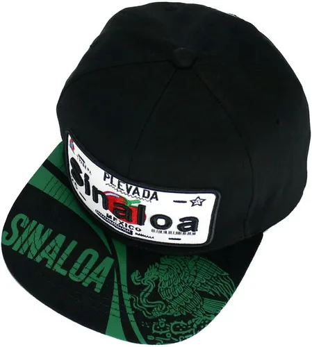 Miniatura 6 de Gorra de béisbol de algodón con diseño de placa de automóvil de los Estados de México
