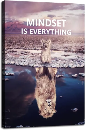 Miniatura 9 de Lienzo inspirador para pared, póster inspirador de águila animal, emprendedor, cita positiva, ilustración, decoración de oficina, marco de regalo