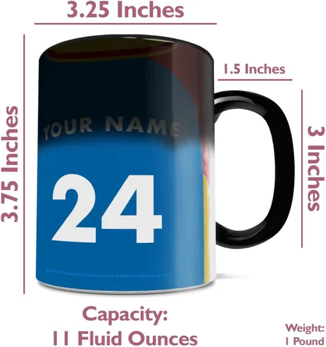 Miniatura 8 de Morphing Mugs Ted Lasso – AFC Richmond Jersey Design – Personalizar con nombre y número – Una taza de cerámica que cambia de color de 11 oz – Imagen