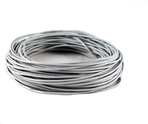 Miniatura 7 de Cordones de cuero redondos de 0.039 in para collares, fabricación de joyas, 32.8 ft (10.93 yardas) para trabajo de cuentas, proyectos de bricolaje