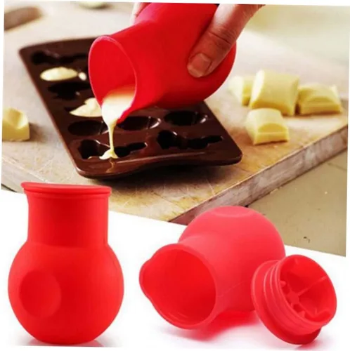 Miniatura 7 de Olla de silicona para fundir chocolate, olla de microondas para derretir mantequilla, calentar leche y salsas, ideal para hornear y hacer dulces