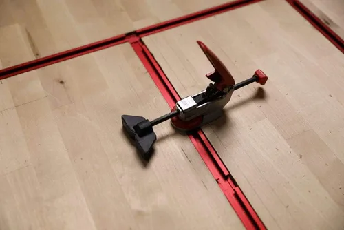 Miniatura 3 de ARMOR TOOL Quick Track - Pista en T simple de 24" con puntos de acceso de 12" y accesorios de montaje - STT-24