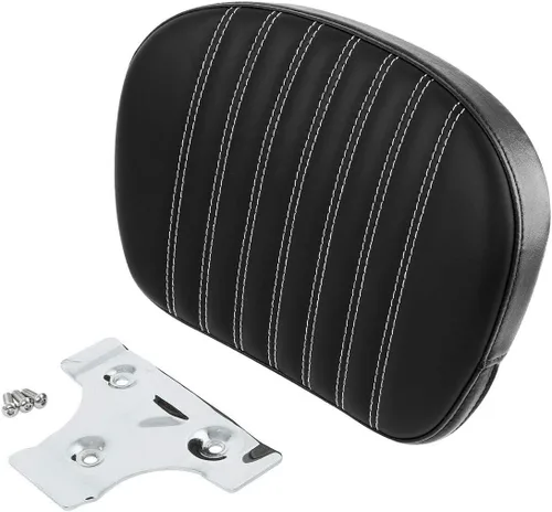 Miniatura 16 de C.C. RIDER Rubicon - Almohadilla desmontable para respaldo de barra de pasajero para Harley Touring Road King Street Glide Electra Glide 1994-2021