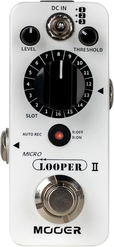 Miniatura 20 de MOOER Pedal de micro guitarra audiófilo amplificador de auriculares analógico, acceso a circuitos de efectos, búfer/impulso limpio para guitarra