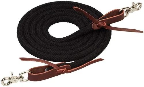 Miniatura 3 de Weaver Equine EcoLuxe - Rana redonda para caballos, 1/2" x 10