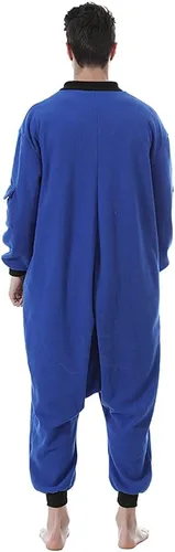Miniatura 6 de EraSpooky Pijama unisex de astronauta para adultos, disfraz espacial de una pieza