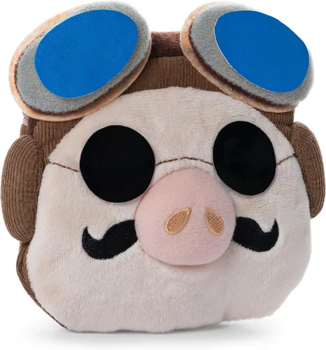 Miniatura 3 de GUND Studio Ghibli Porco Rosso - Monedero de peluche, 5 pulgadas