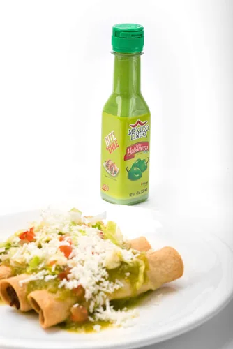 Miniatura 3 de Mexico Lindo Salsa picante Green Habanero Pimienta de chile Habanero verde real 75,900 niveles Scoville Disfruta con comida mexicana, mariscos