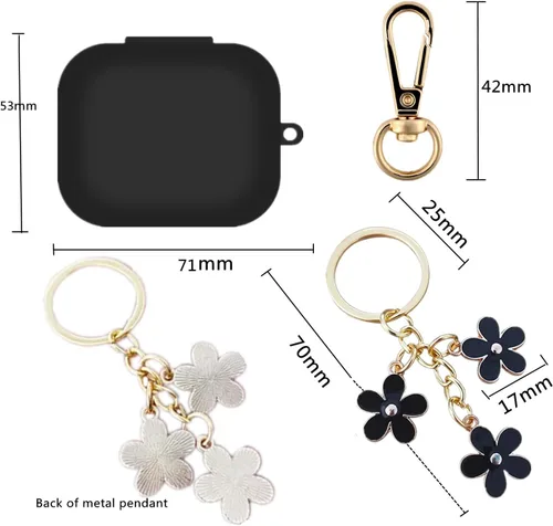 Miniatura 4 de Funda para OnePlus Buds Pro 2, bonita funda de silicona para OnePlus Buds Pro2, funda de carga para auriculares inalámbricos, a prueba de golpes