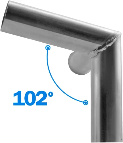 Miniatura 4 de GoodsZone - Kit de accesorios para toldo de 1-3/8" pulgadas, para techo inclinado, cochera, cenador, inclinable a cobertizo, conectores para marco