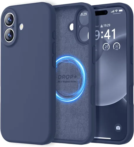 Miniatura 61 de LOVE 3000 Compatible con Funda para iPhone 15, [Cámara de Cobertura Completa de Silicona Suave] [Protección contra Caídas de 8 pies], Forro de Negro