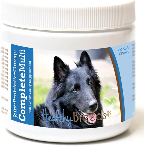 Miniatura 400 de Healthy Breeds Pug todo en uno multivitamínico suave masticable 60