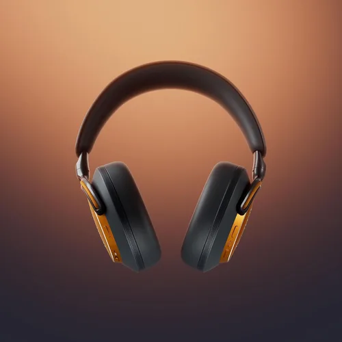 Miniatura 2 de Bowers & Wilkins Px8 S2 Edición McLaren - Auriculares inalámbricos sobre la oreja, con cancelación de ruido Bluetooth, aptX Lossless, almohadillas