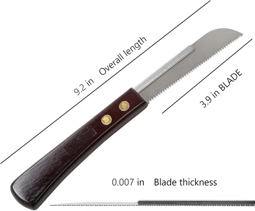 Miniatura 4 de Dozuki - Sierra de tracción japonesa de 0.008 in y cola de milano (sierra Dozuki Flush Cutsaw)