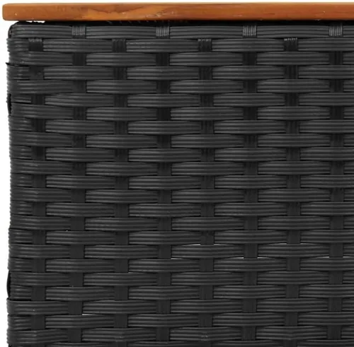 Miniatura 6 de 5 Piece Garden Sofa Set in Black, Brown, Cream White for Outdoor Patio, Modern Modular Furniture with UV-Resistant PE Rattan, Acacia Wood Frame