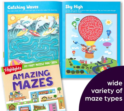 Miniatura 4 de Highlights for Children Mi Primer Puzzle Divertido 2024 - Libros de rompecabezas para niños de 3 a 6 años, conjunto de 4 libros de emparejamiento