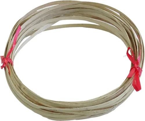 Miniatura 8 de Cesta de silla de muebles planos de ratán con bastón de reparación natural, marrón oscuro