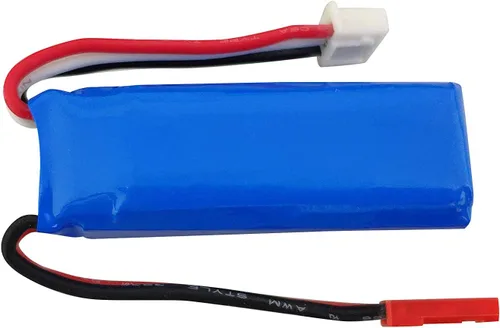 Miniatura 4 de sea jump Batería de litio de 7.4 V 450 mAh para wltoys K969 K979 K989 K999 P929 P939 284131 de alta velocidad con control remoto para coche