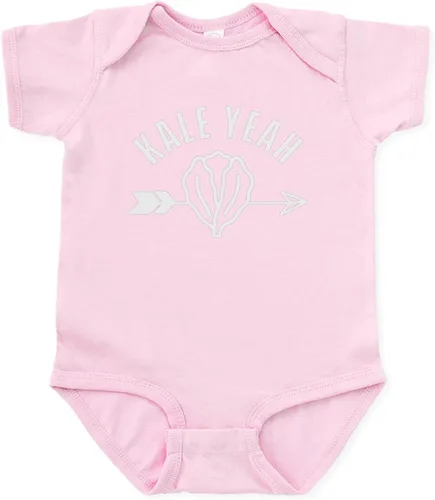 Miniatura 5 de CafePress Kale Yeah Veggie Veggie Vegano Vegano Vegano Vegani Body Body Lindo Bebé Body Body Mameluco Bebé