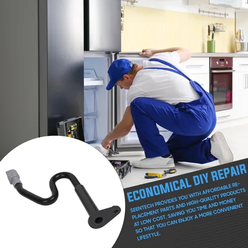 Miniatura 6 de W10619951 Tubo de drenaje para refrigerador compatible con Whirlpool, May-tag, Kenmore – Reemplaza: 2887289 W10210987 W10210988 W10309238 W10344401