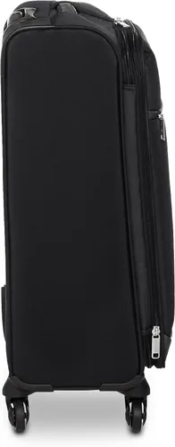 Miniatura 4 de Tienda Basics Maleta de equipaje giratoria de mano Softside con ruedas, Negro, Juego de 3 piezas (21"25"30")