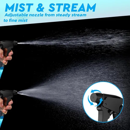 Miniatura 4 de Lallisa 36 botellas de plástico de 16 onzas a prueba de fugas, botellas vacías para soluciones de limpieza, botella rociadora de agua con boquilla