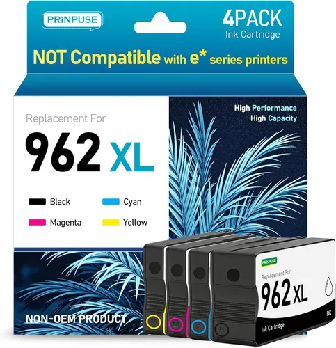 Miniatura 19 de 63XL - Cartucho de tinta negro remanufacturado para HP 63, compatible con impresora Officejet 3830 4650 4655 Envy 4520 3634 Deskjet 3630 1111