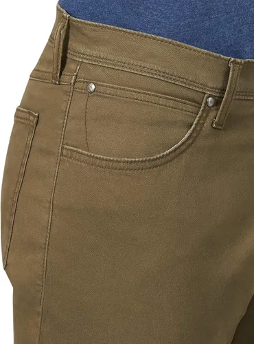 Miniatura 5 de Wrangler Authentics - Pantalón de sarga de corte recto para hombre