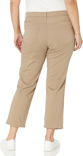 Miniatura 2 de Gloria Vanderbilt Jeans clásicos cónicos Amanda para mujer, Avellana