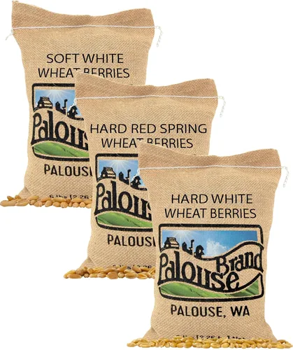 Miniatura 11 de Palouse Brand - Bolsa de trigo rojo primaveral Proyecto verificado sin OGM 100% no irradiado Certificado Kosher Parve Cultivado en EE.UU.