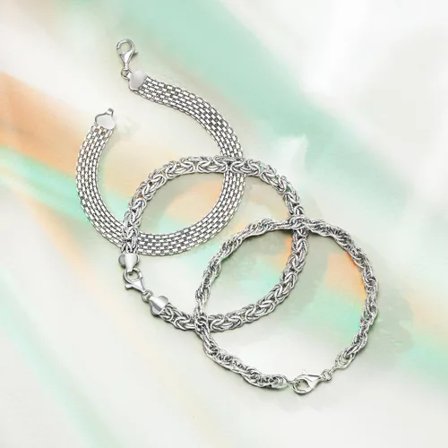 Miniatura 3 de Ross-Simons Jewelry Set 3 Link Bracelets