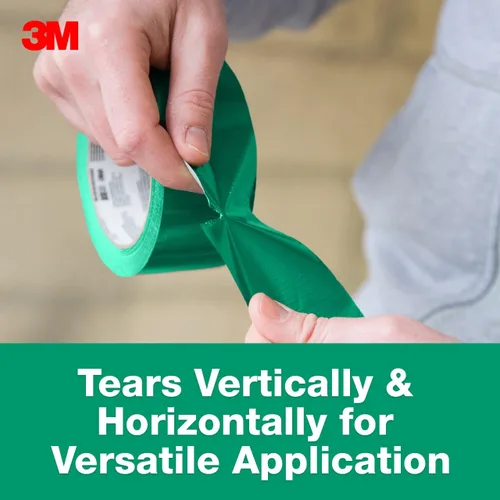 Miniatura 4 de 3M Cinta adhesiva multiusos de varios colores, verde con adhesivo fuerte y respaldo resistente al agua, cinta adhesiva 3M multisuperficie para uso