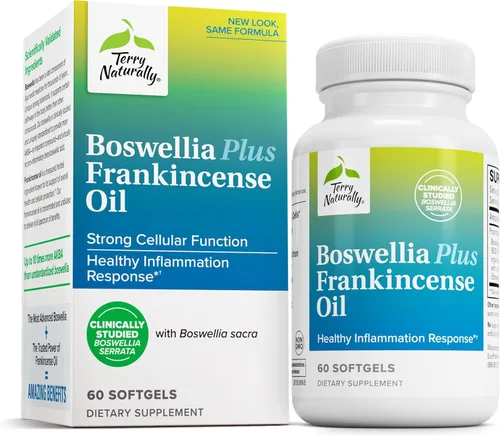 Terry Naturally Europharma BosMed + Boswellia con aceite de incienso - 60 cápsulas blandas