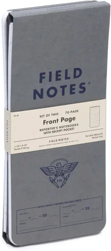 Miniatura 2 de Field Notes - Portada de 2 cuadernos de reportero - 3.75" x 8