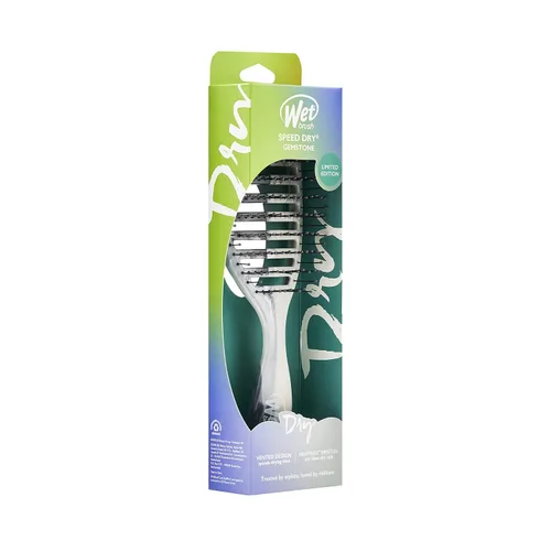 Miniatura 2 de Wet Brush Cepillo de pelo Speed Dry – Cuarzo ahumado (piedra preciosa) – Diseño ventilado y cerdas ultra suaves HeatFlex son seguras para secar