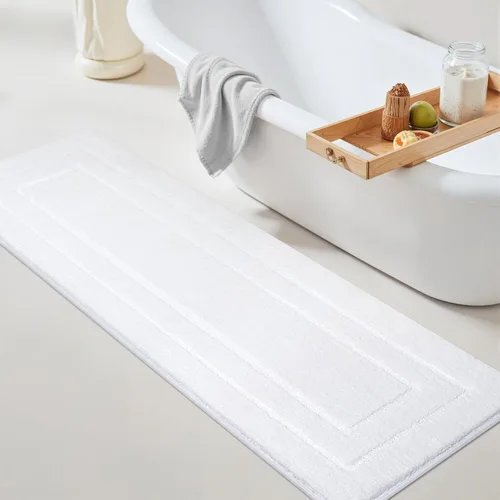 Miniatura 146 de GRANNY SAYS Alfombras de baño antideslizantes, lavables, extra suaves y absorbentes de agua para baño, alfombra de baño peluda de felpa, alfombra