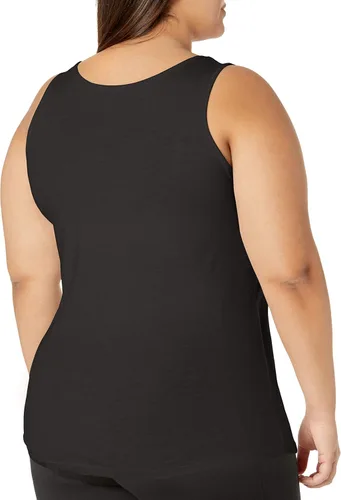 Miniatura 5 de JUST MY SIZE Camiseta sin mangas de algodón para mujer, talla extra grande