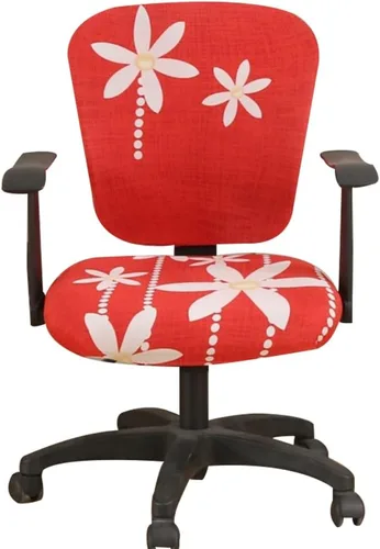 Miniatura 21 de Jinzio Funda para silla de oficina de computadora, tela protectora dividida y elástica, de poliéster, universal, para escritorio, para silla