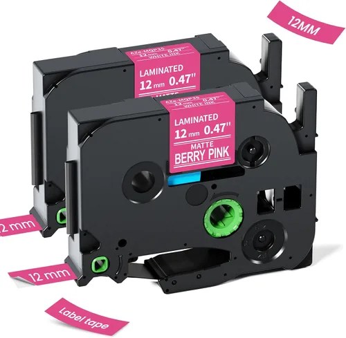 Miniatura 16 de Labelife Paquete de 5 cintas TZe TZ de 0.47 pulgadas laminadas transparentes TZe-131 de repuesto para Brother Label Maker Tape Clear TZe131 TZ-131