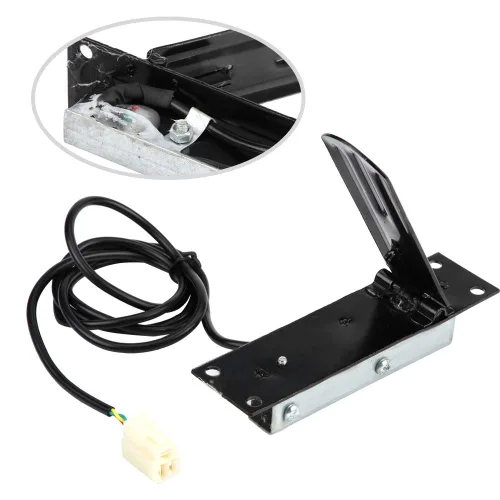 Miniatura 3 de Pedal de aceleración de 250 W 24 V Pedal de freno de control de velocidad de acelerador de hierro, apto para motor eléctrico, mini bicicleta, Quad