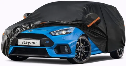 Miniatura 13 de Kayme Funda impermeable para automóvil deportivo para todo tipo de clima. Consulta la tabla de tallas del vehículo para un ajuste preciso. Cubierta