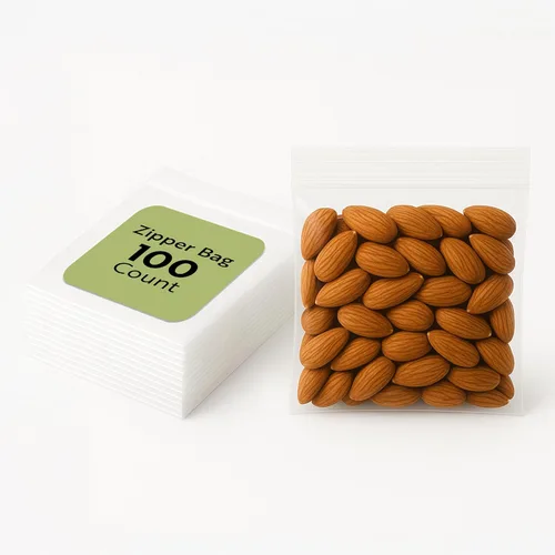 Miniatura 11 de Restaurantware Bag Tek - Bolsas resellables con cremallera de 3.5 x 2 pulgadas, 100 bolsas con cremallera de alta claridad, para aperitivos, nueces