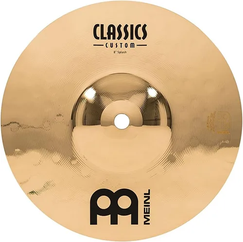 Meinl - Platillo Splash de 8 pulgadas, clásicos, brillantes, fabricado en Alemania, (CC8S-B)