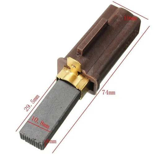Miniatura 2 de Cepillo de carbono con motor de vacío para Ametek Lamb 2311480, 333261, 33326-1 (paquete de 2)