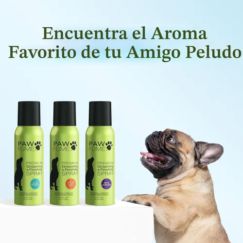 Miniatura 7 de PAWFUME - Perfume en aerosol para perros para aseo, cinta azul, paquete de 1 – Mantén a tu cachorro fresco todo el día – Probiótico, sin alcohol