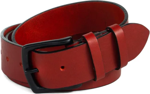 Miniatura 2 de HoffeBelts Cinturón de cuero de grano completo hecho a mano para hombre, estilo casual, cinturón de cuero personalizado en caja de regalo