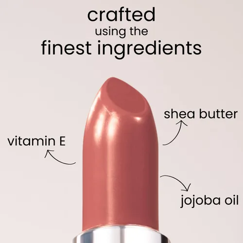 nude envie - Lápiz labial - Acabado cremoso y duradero - Textura aterciopelada y fácil aplicación - Hidratación de lujo - Con manteca de karité,