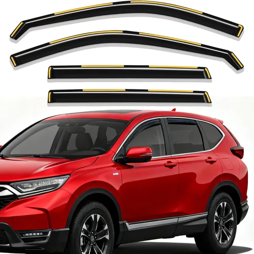 Miniatura 8 de Viseras laterales para ventana, deflectores de ventilación, deflectores de ventilación para Chevrolet Equinox 2018, 2019, 2020, 2021, 2022, 2023