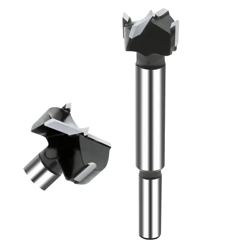Miniatura 15 de Broca Forstner de carburo de 1/4 pulgada, broca Forstner con punta de carburo de 6 mm para madera dura, juego de sierras de perforación para madera